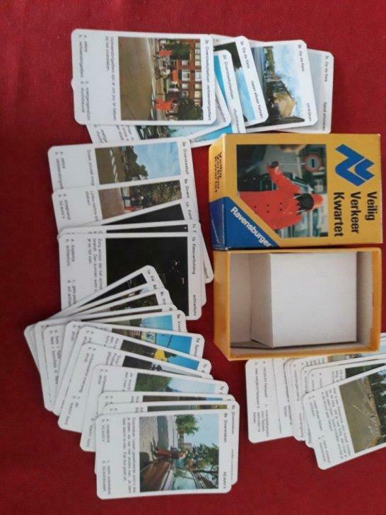 kwartet veilig verkeer Ravensburger, Gebruikt