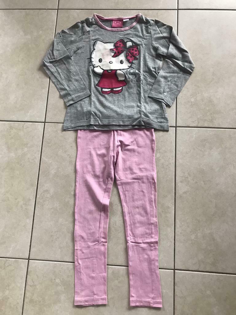 Kinder pyjama maat 110/116, Nacht- of Onderkleding, Gebruikt, Meisje, Ophalen of Verzenden