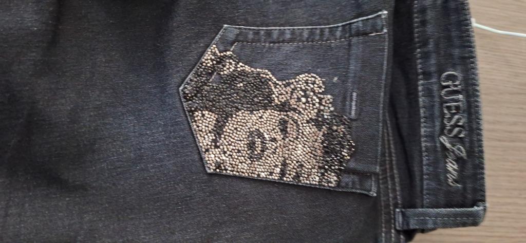 Zwarte stretch jeans Guess, Ophalen, Guess, Zwart, Zo goed als nieuw
