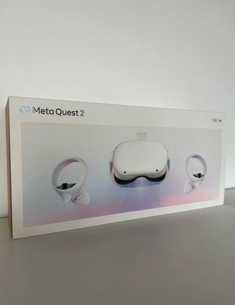 Meta quest 2, 128GB, Games en Spelcomputers, Ophalen, Nieuw, VR-bril