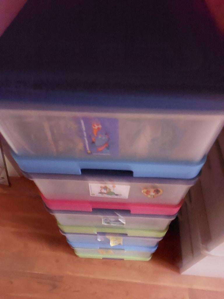 Stapelbox, Ophalen