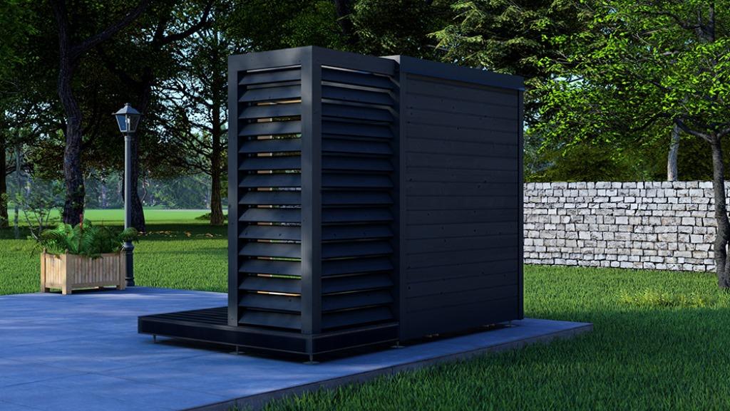 Sunset Outdoor Sauna unieke mooie buitensauna! Koopzondag!, Enlèvement, Neuf, Finlandais ou Traditionnel, Sauna complet