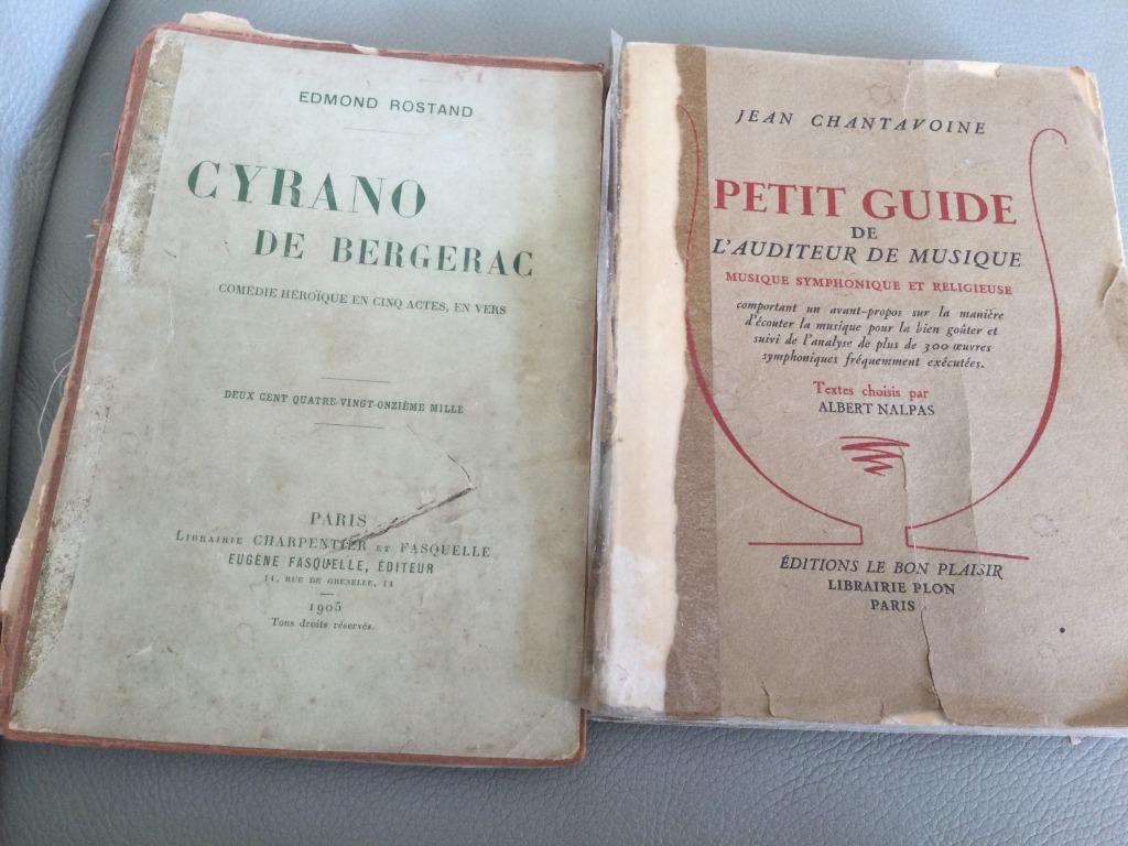 "GUIDE AUDITEUR MUSIQUE"BON PLAISIR-CYRANO BERGERAC 1905, Enlèvement ou Envoi, CHANTEVOINE/ROSTAND