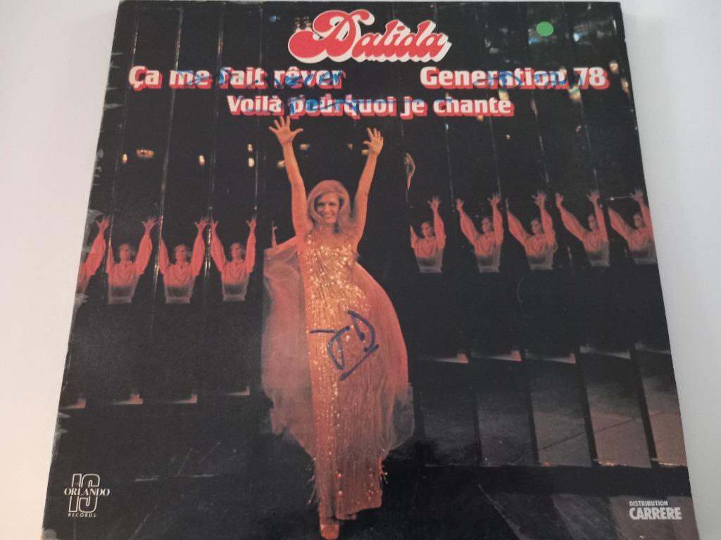Vinyl LP Dalida Ça me fait rêver Pop Chanson Frankrijk, Cd's en Dvd's, Vinyl | Pop, Ophalen of Verzenden, 12 inch