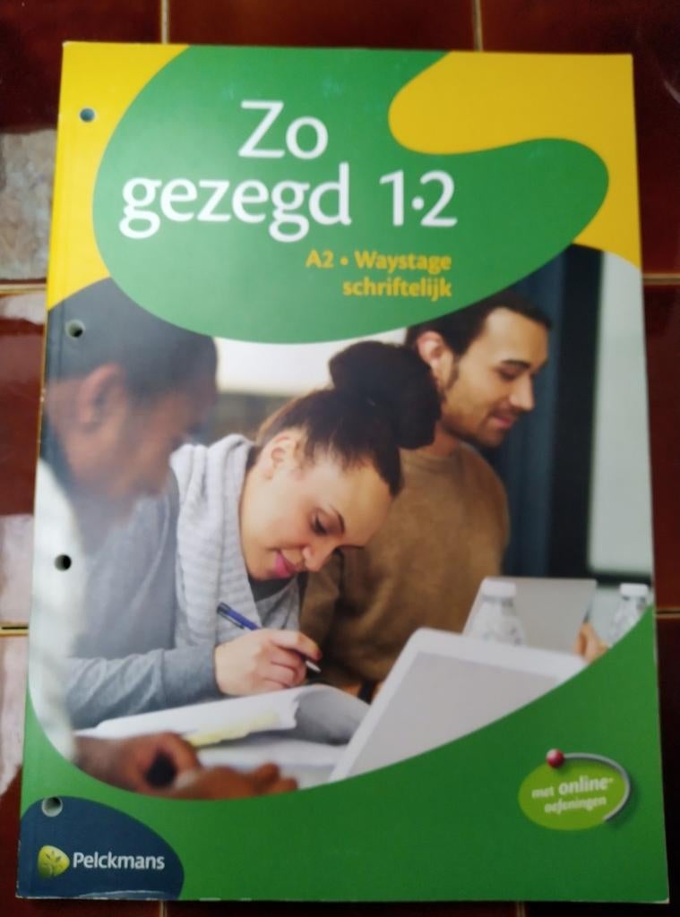 Zo Gezegd 1.2, schriftelijk, Enlèvement ou Envoi, Comme neuf