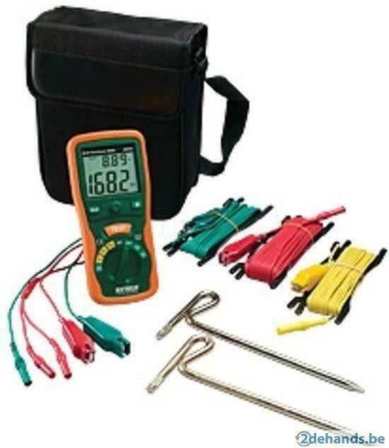 Aardingsmeter, aardingsweerstandmeter TE HUUR, Doe-het-zelf en Bouw, Meetapparatuur, Nieuw, Ophalen