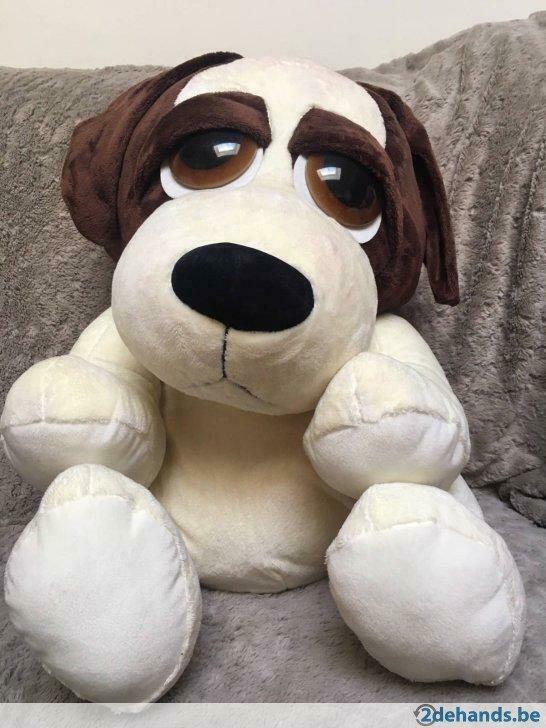 Maxi Knuffelhond Russ 1 meter hoog, Kinderen en Baby's, Speelgoed | Knuffels en Pluche, Ophalen, Nieuw