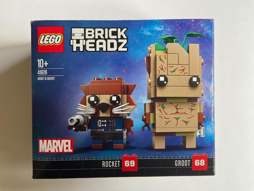 Lego BrickHeadz 41626: Marvel: Rocket (69) & Groot (68), Kinderen en Baby's, Ophalen of Verzenden, Nieuw, Complete set, Lego
