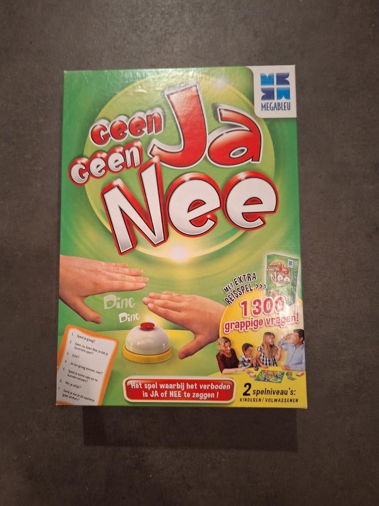 Geen ja geen neen spel, Ophalen of Verzenden, Zo goed als nieuw