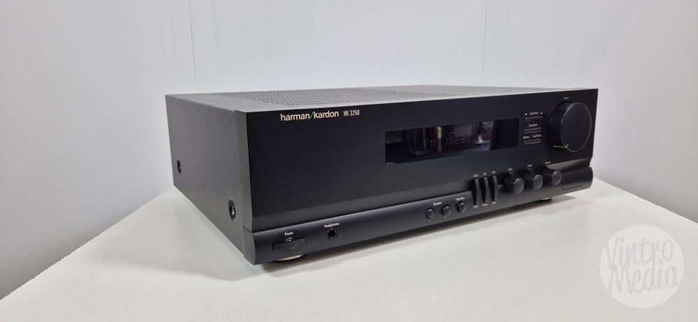 Harman Kardon HK 3250 Versterker | Receiver | Stereo | Phono, Enlèvement ou Envoi, Reconditionné, Tuner ou Radio, Autres marques