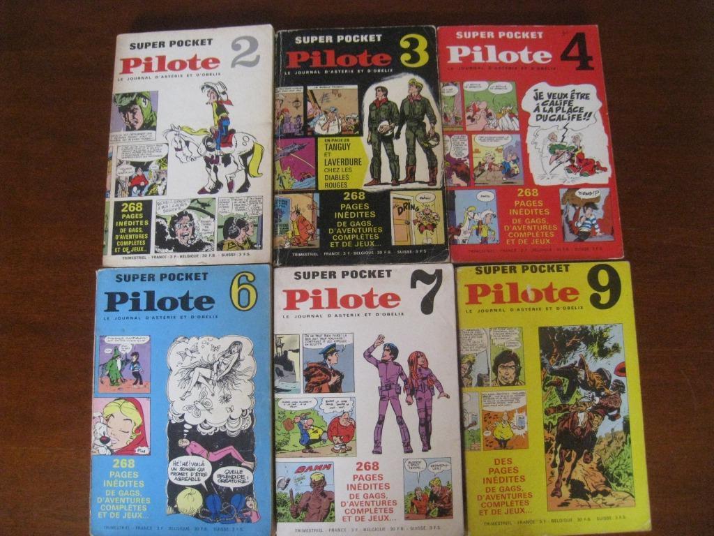 asterix uderzo  BD pilote jije blueberry  valerian morris, Livres, Plusieurs BD, Enlèvement ou Envoi, Utilisé, Uderzo Goscinny