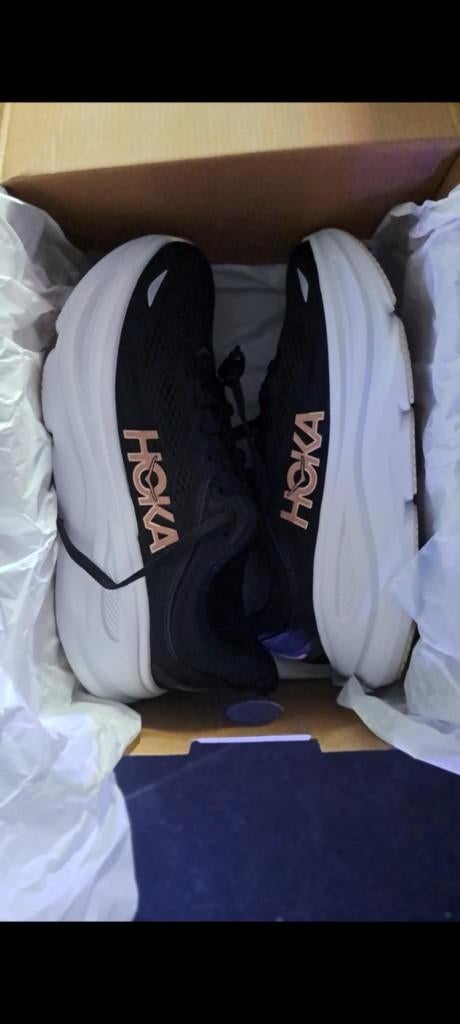 hoka loopschoenen, Taille 38/40 (M), Noir, Envoi, Course à pied ou Cyclisme