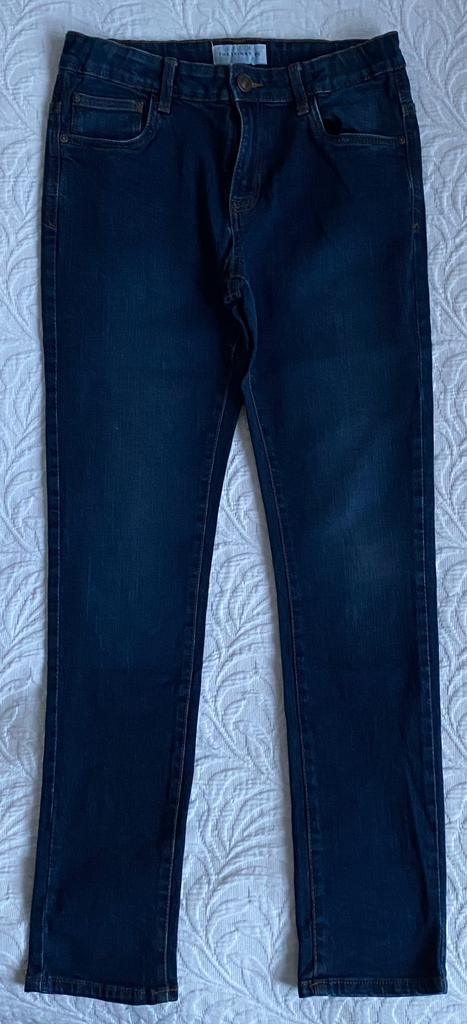 skinny jeans voor jongens C&A donkerblauw 164 cm, Kinderen en Baby's, Kinderkleding | Maat 164, C&A, Zo goed als nieuw, Jongen