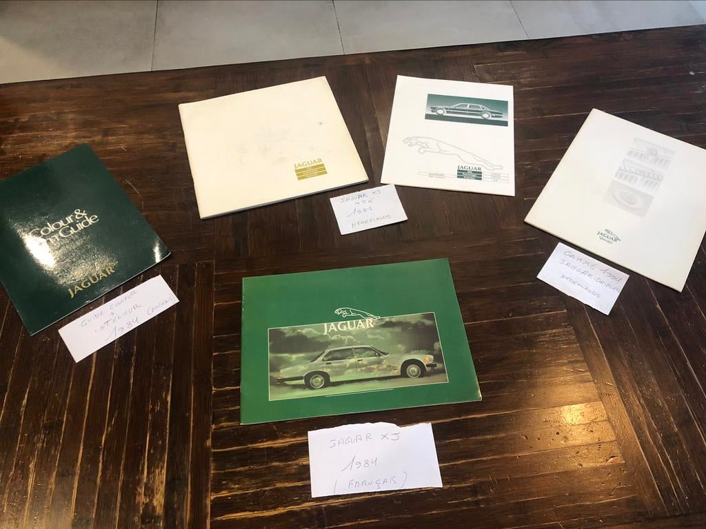 brochure catalogue jaguar Daimler xj xj6 xjs, Ophalen