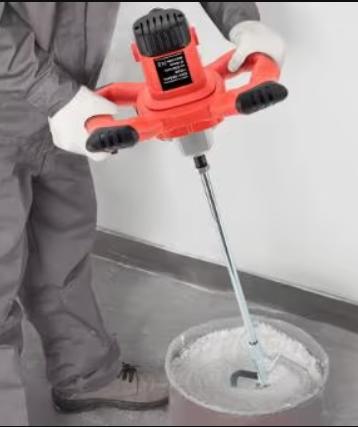 Elektrische Betonmixer 1500 Watt 930 RPM 6 versnellingen, Doe-het-zelf en Bouw, Ophalen of Verzenden, Nieuw