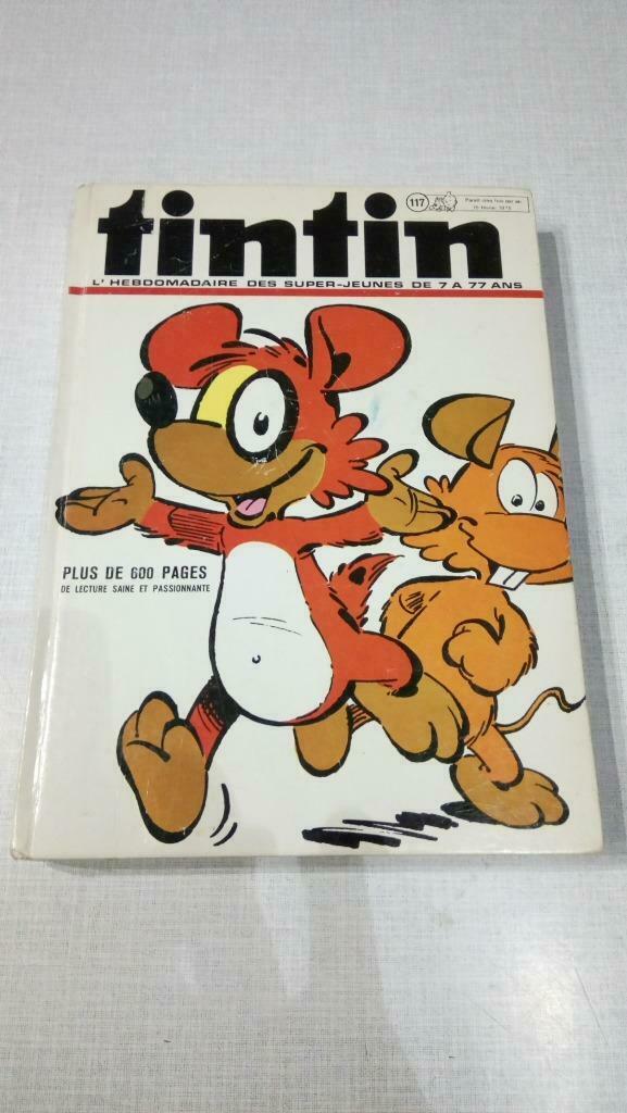 RECUEIL DU JOURNAL TINTIN N117, Enlèvement ou Envoi, Journal