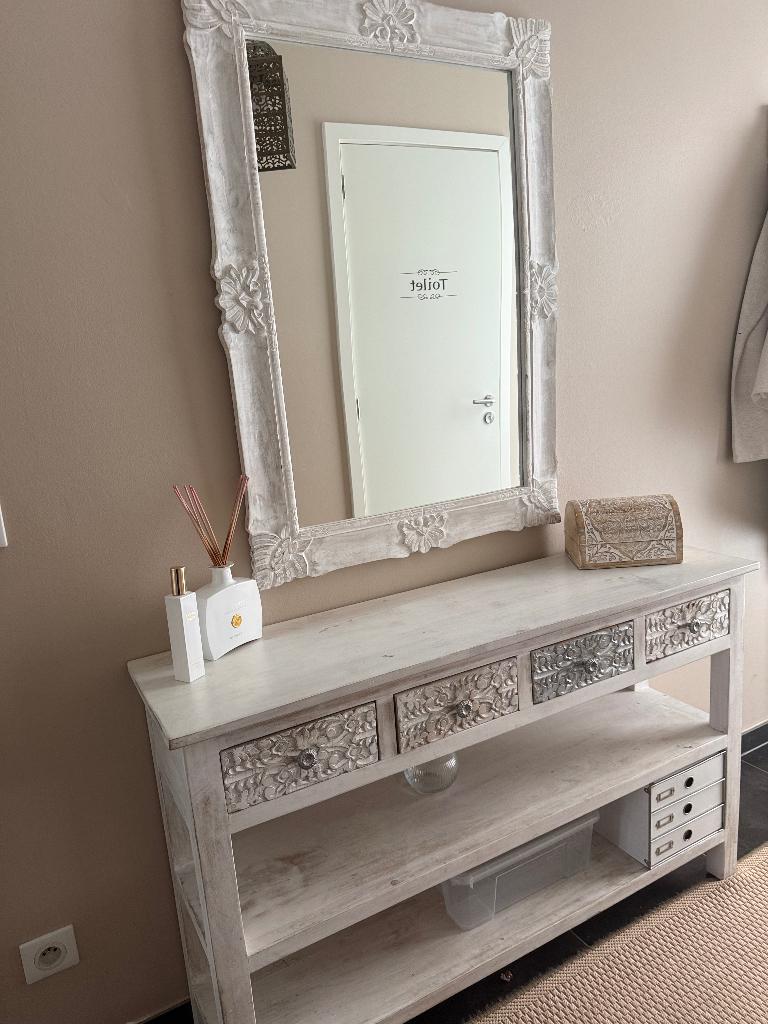 Comode maison du monde, Huis en Inrichting, Ophalen, Gebruikt, 100 tot 150 cm, Teakhout