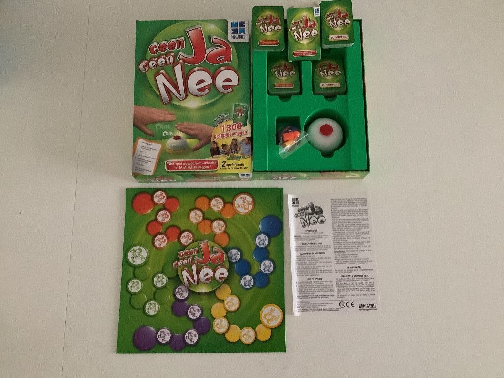 Spel Geen ja geen nee, Enlèvement, Comme neuf
