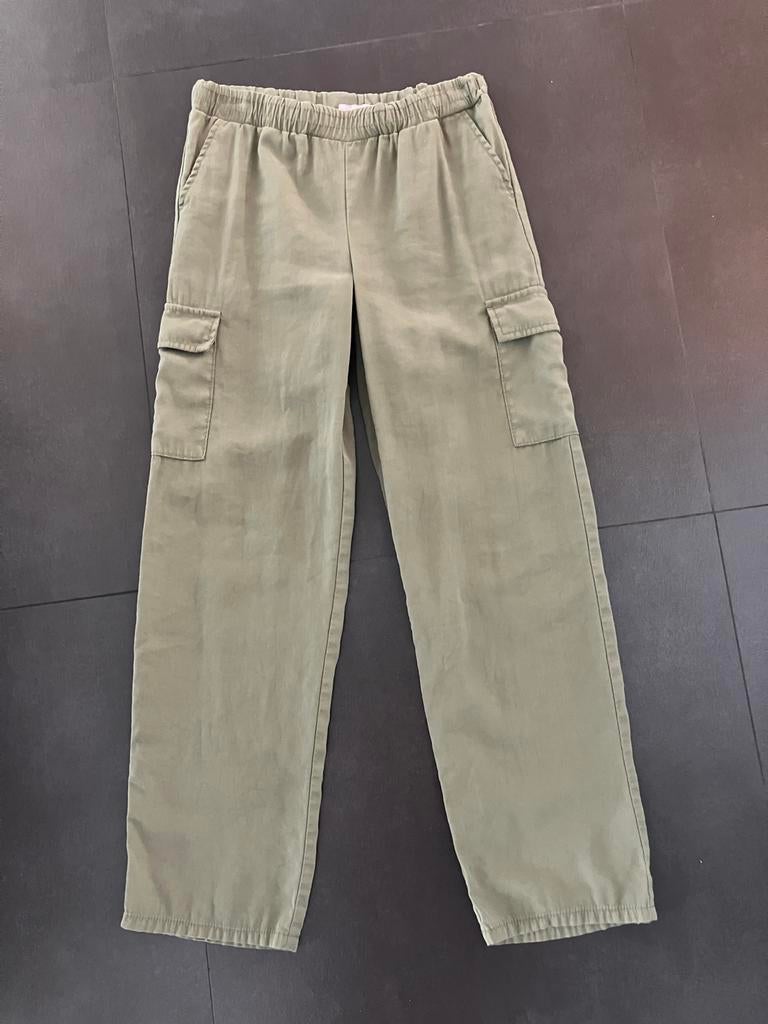 Kaki broek Name It - maat 158, Kinderen en Baby's, Kinderkleding | Maat 158, Broek, Gebruikt, Meisje, Name it