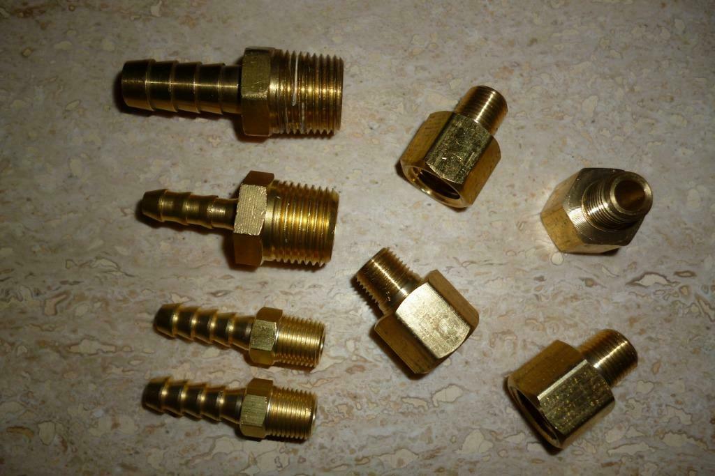 adapter connecteur raccord tuyau 6 an 1/4 1/8 6, Autos : Pièces & Accessoires, Systèmes à carburant, Pièces américaines, Pièces Oldtimer ou Ancêtre