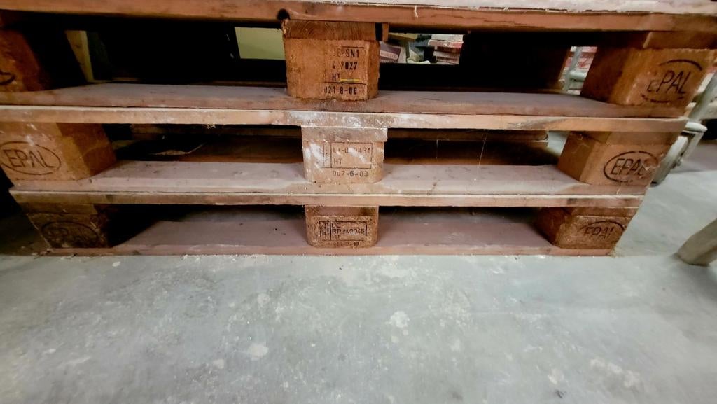 Europalletten te koop 6€/stuk, Doe-het-zelf en Bouw, Hout en Planken, Ophalen