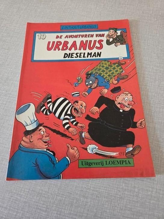 De avonturen van Urbanus 19, 1ste druk., Linthout en Urbanus, Eén stripboek, Ophalen of Verzenden, Zo goed als nieuw