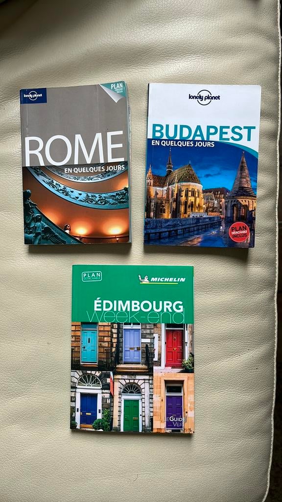 Reisgidsen: Rome, Boedapest, Edinburgh, Boeken, Ophalen of Verzenden, Lonely Planet