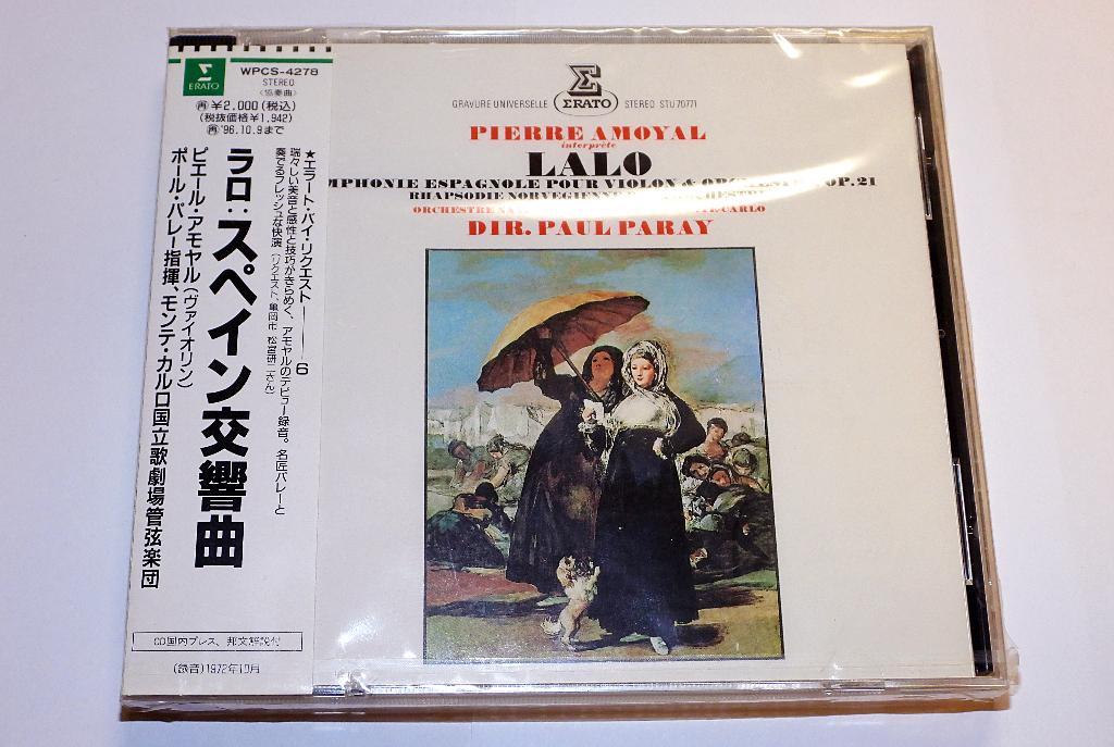 CD 1994 new in blister violin Amayol Paray Lalo Erato Japan, Ophalen of Verzenden, Romantiek, Nieuw in verpakking, Kamermuziek
