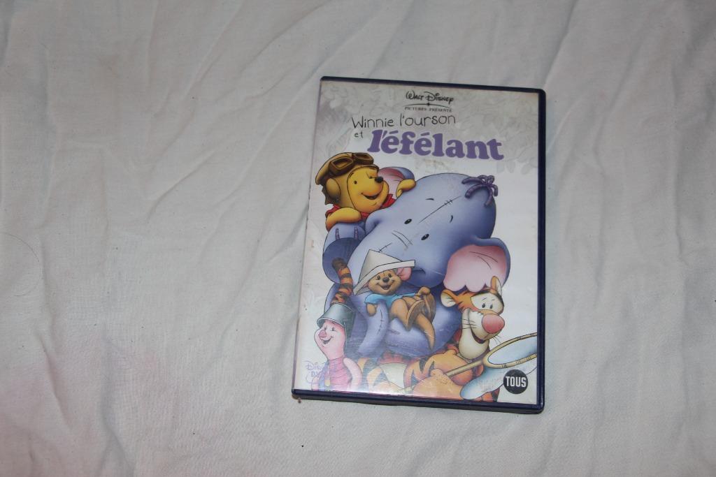dvd winnie l'ourson et l'élfélant, CD & DVD, Enlèvement, Utilisé