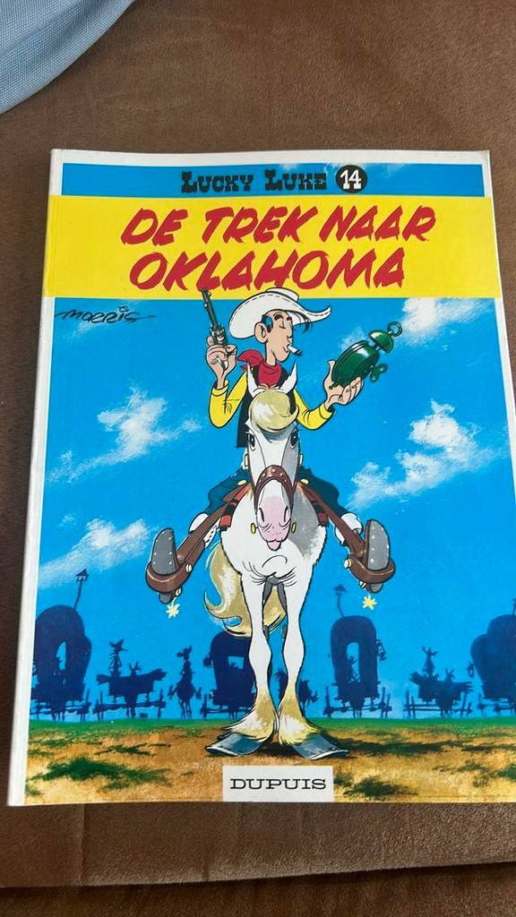 Lucky Luke - Morris - De trek naar oklahoma, Eén stripboek, Ophalen, Morris