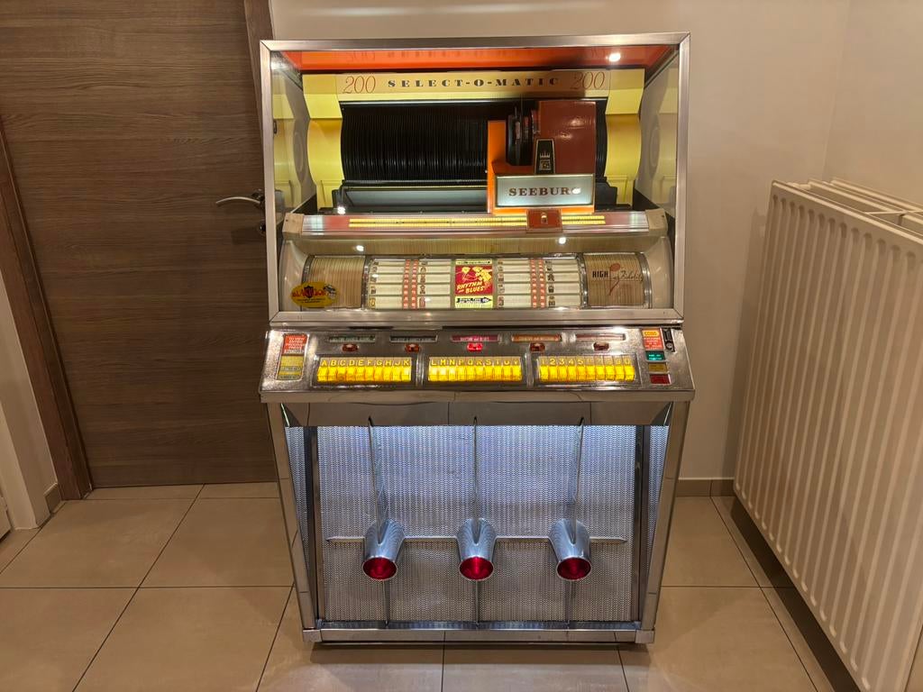 Seeburg KD 200, Enlèvement, Utilisé, Seeburg, Avec singles