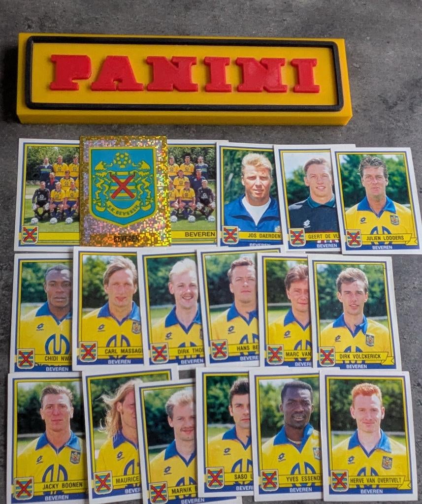PANINI FOOTBALL 94 18 STICKERS 1994 BEVEREN VOETBAL, Verzenden, Nieuw