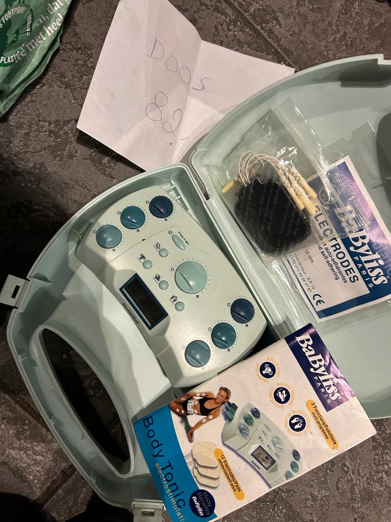 Electro stimulator als nieuw Babyliss, Sports & Fitness, Produits de massage, Enlèvement, Comme neuf, Appareil