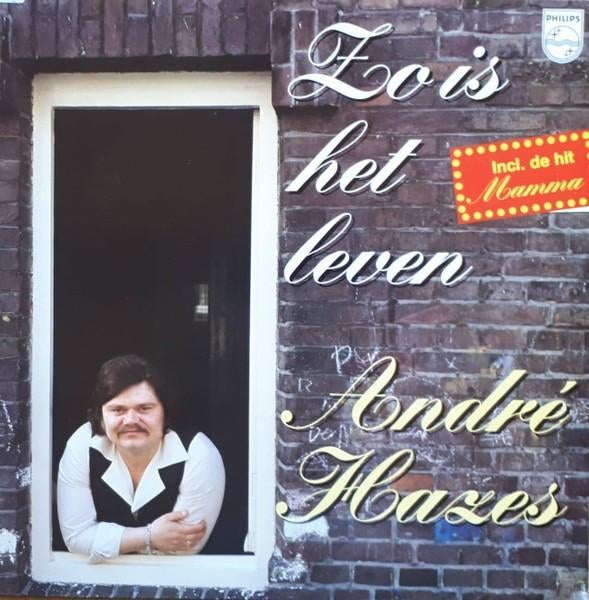 André Hazes – Zo Is Het Leven/ vinyl lp -1977, Cd's en Dvd's, Vinyl | Nederlandstalig, Ophalen of Verzenden, Zo goed als nieuw