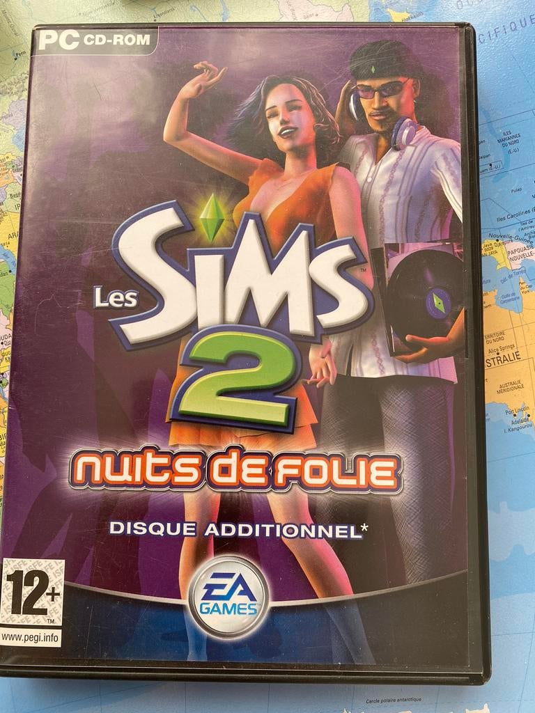 De Sims 2 Nachten van waanzin Disc 1 Disc 2, Games en Spelcomputers, Games | Pc