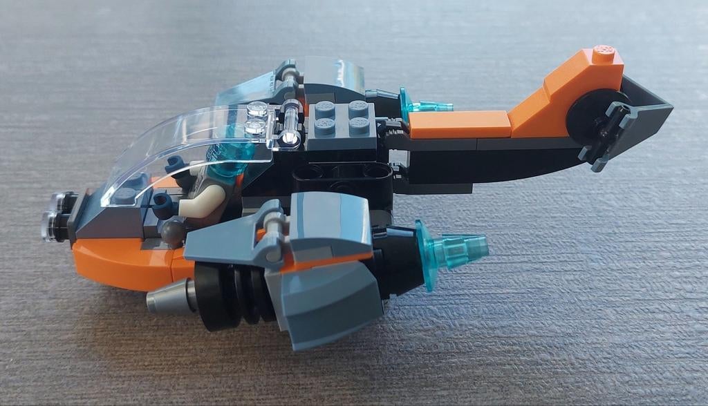 Lego Creator 31111 cyber drone, Ophalen, Zo goed als nieuw, Lego