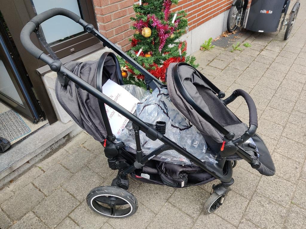 Phil&Teds voyager duo buggy, Enlèvement, Comme neuf, Autres marques, Couverture pieds