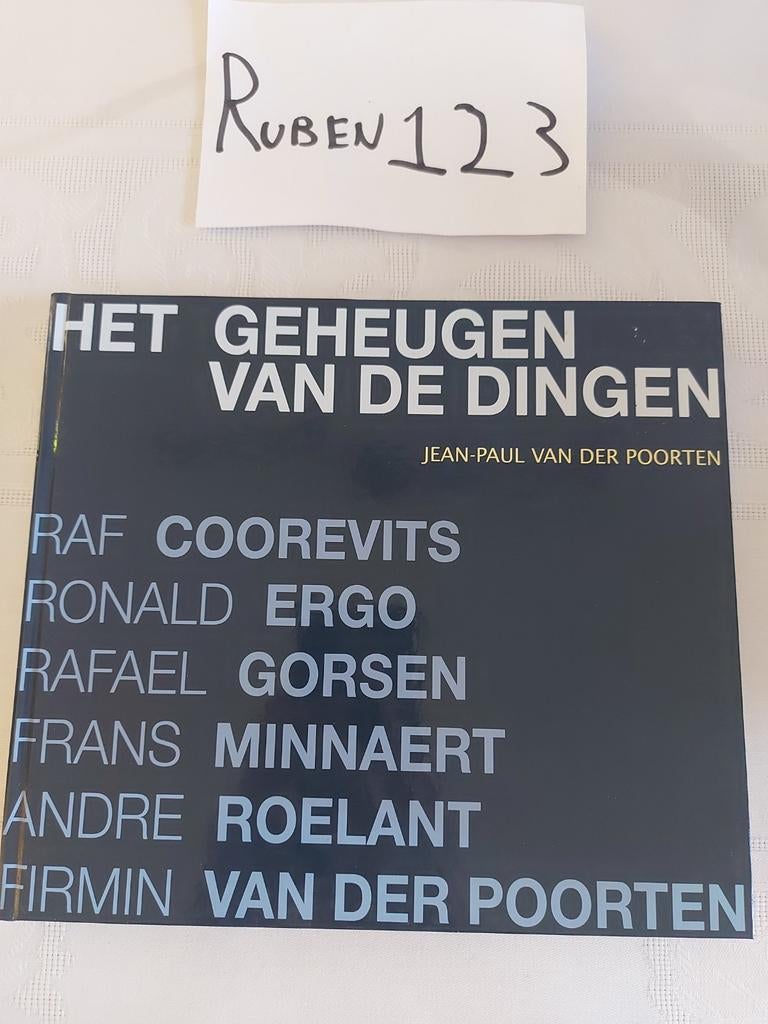Het geheugen van de dingen Aalst, Enlèvement ou Envoi, Comme neuf