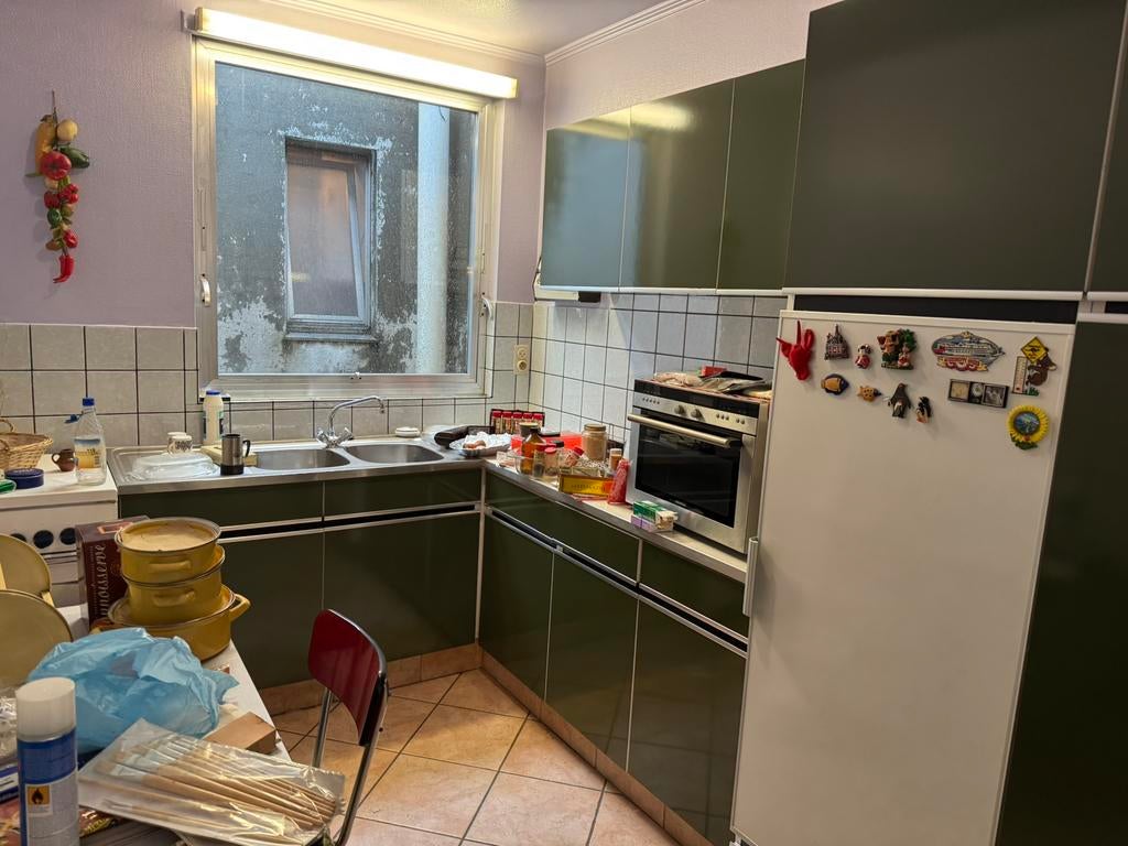 GRATIS complete vintage keuken (gedemonteerd), Ophalen, Gebruikt
