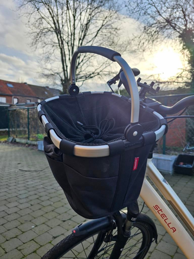Reisenthel stuurmand voor fiets zwart met regenhoes, Ophalen, Stuurbevestiging, Nieuw, Reisenthel