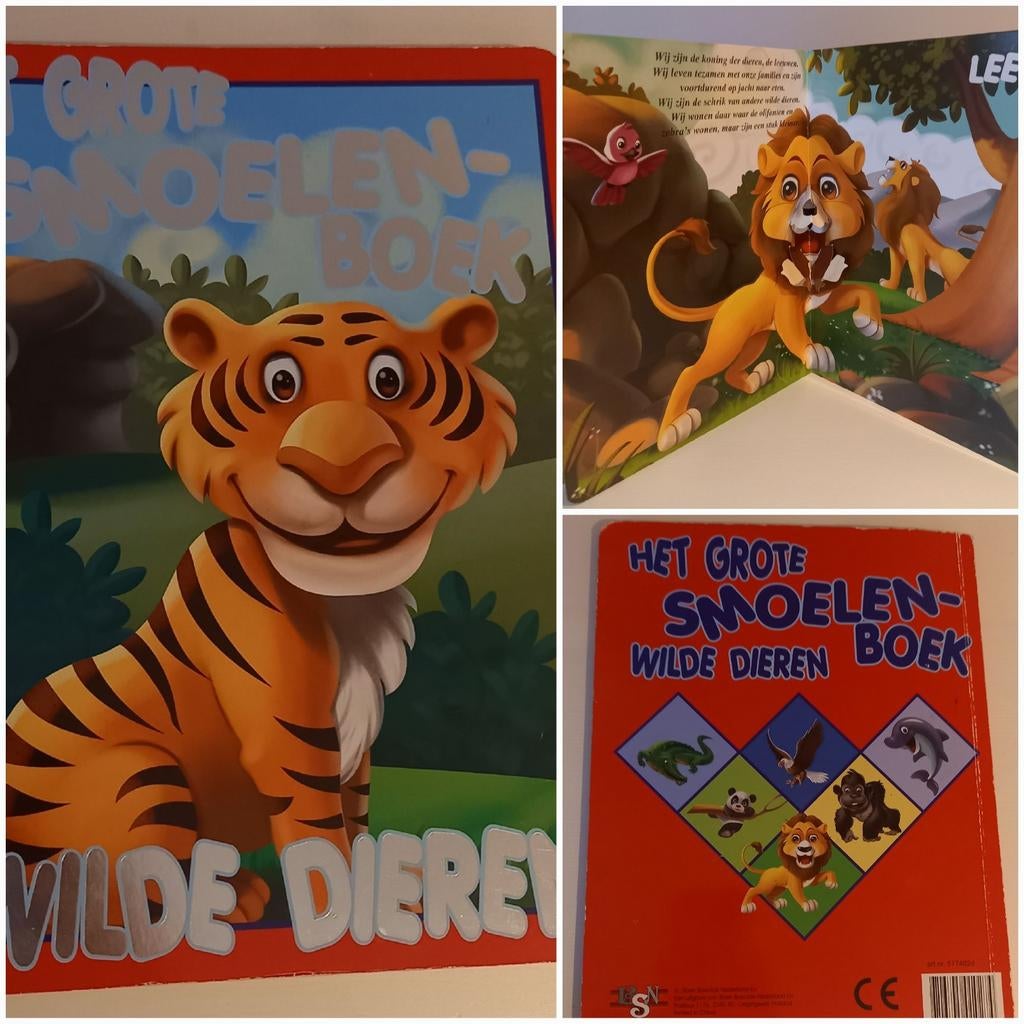 Het grote smoelenboek - Wilde dieren, Ophalen of Verzenden