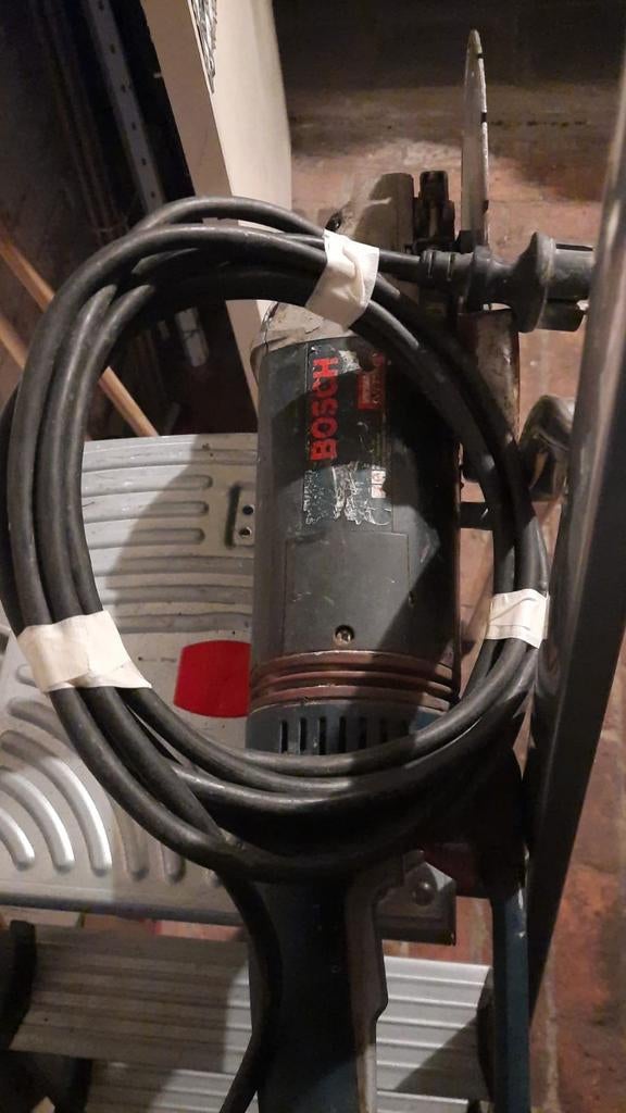 Bosch haakse slijper, Doe-het-zelf en Bouw, Ophalen of Verzenden, Gebruikt