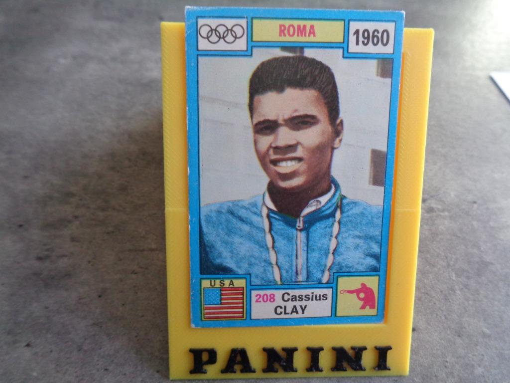 CASSIUS CLAY    ALI STICKER   OLYMPIA  1896  1972  NR 208  B, Ophalen of Verzenden, Sticker