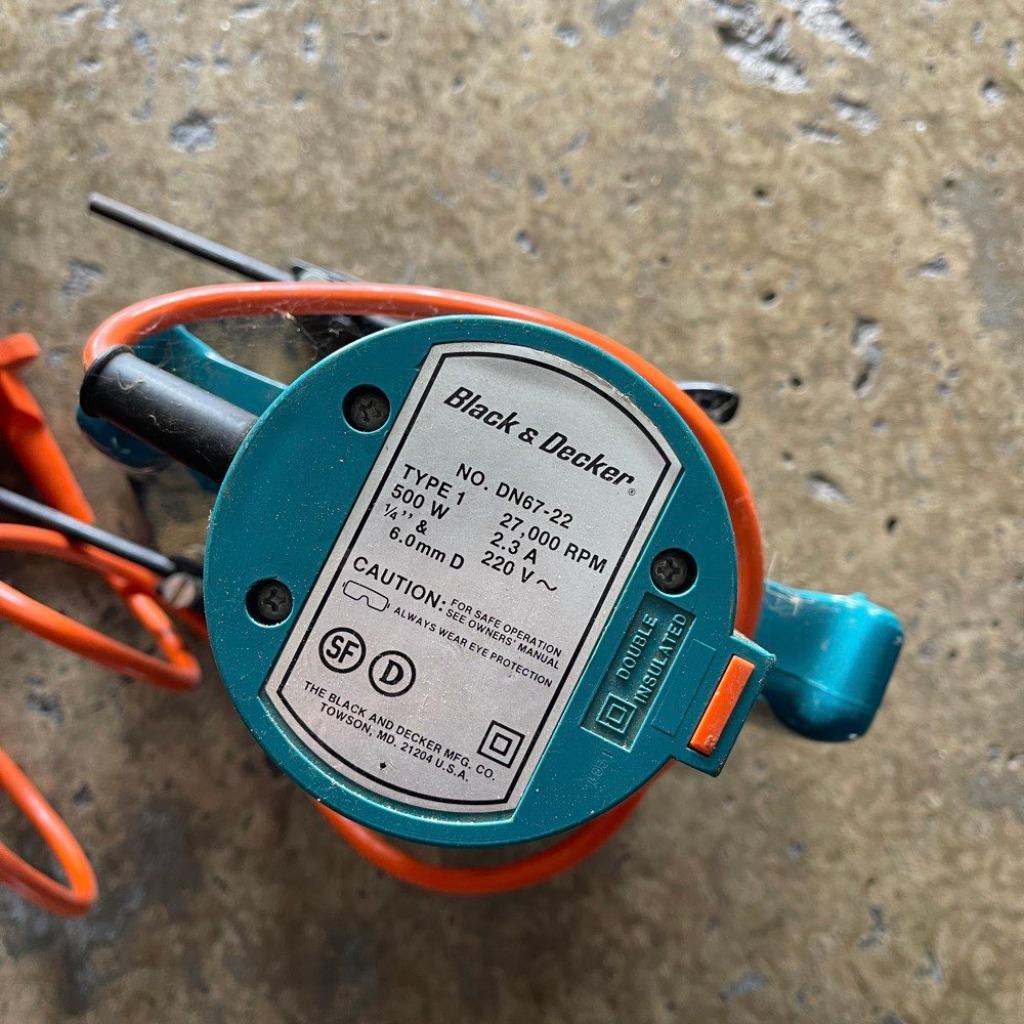 Black & Decker Défonçeuse intégrale DN67-22, Bricolage & Construction, Outillage | Outillage à main, Utilisé, Enlèvement ou Envoi