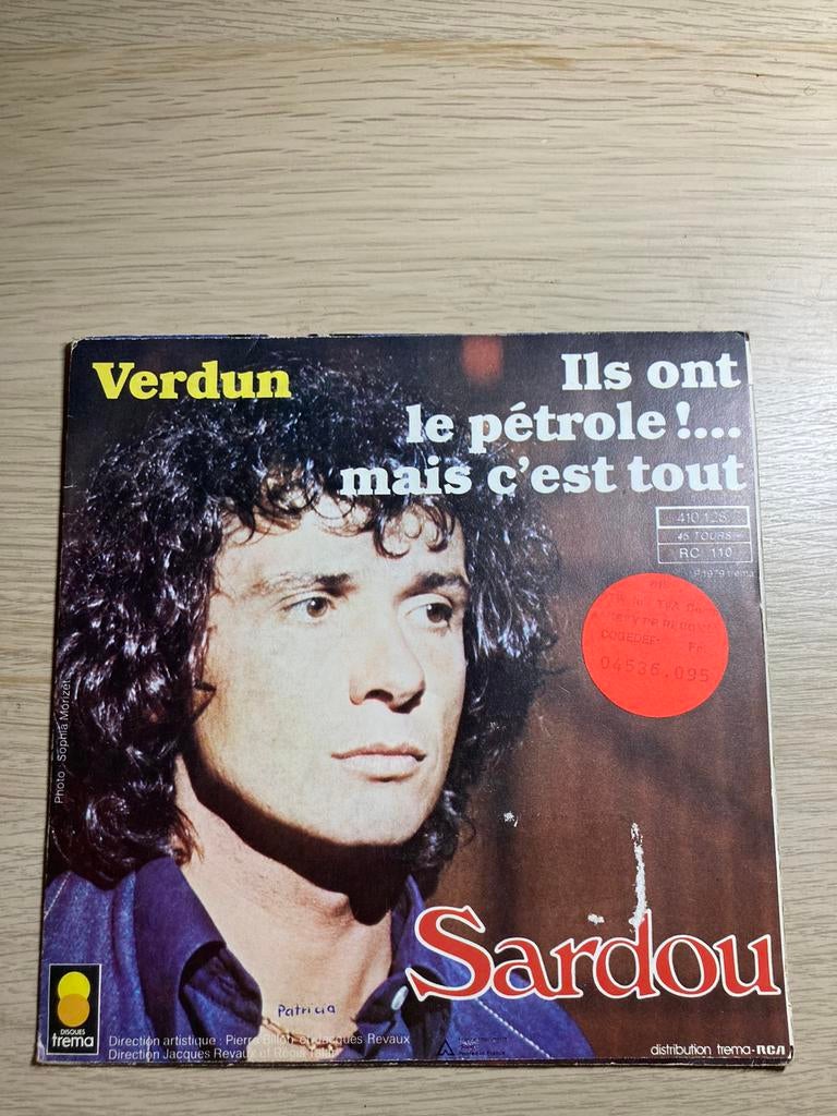 Michel sardou, Enlèvement, Comme neuf