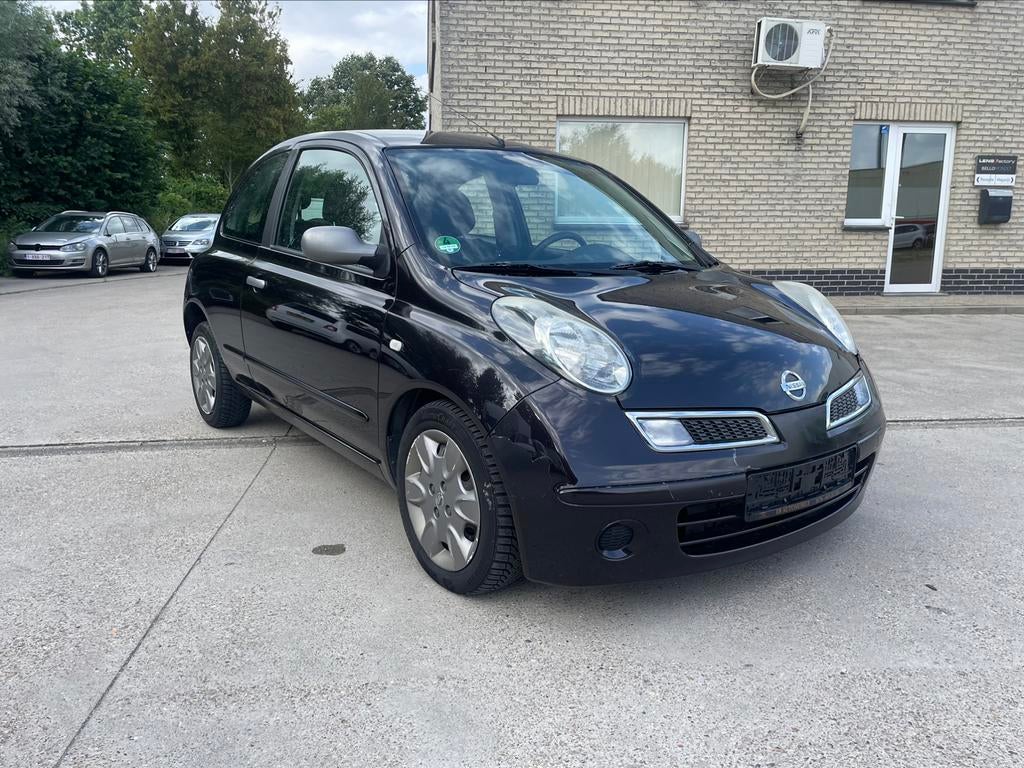 NISSAN MICRA 1.0BENZINE EURO 5 VAN 2010 MET AIRCO, Autos, Euro 5, Achat, Entreprise, Boîte manuelle