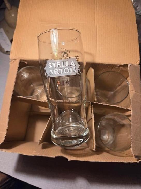 6 x Stella Artois, Ophalen of Verzenden, Zo goed als nieuw