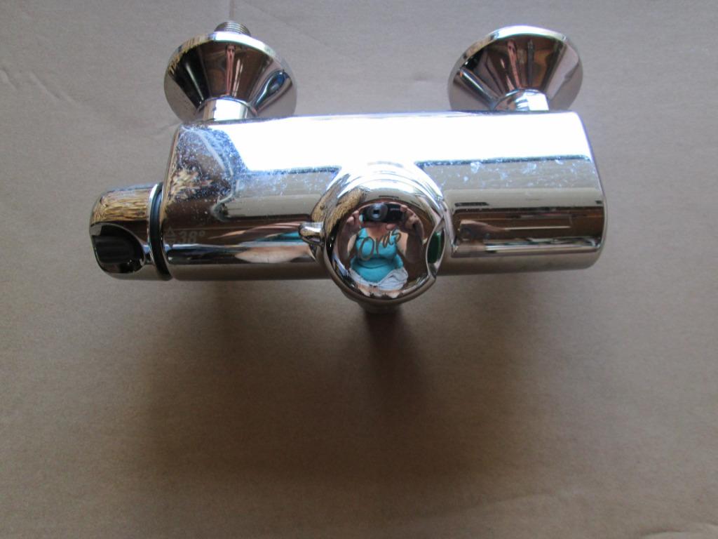 Thermostatische kraan, Enlèvement, Utilisé, Chrome, Robinet