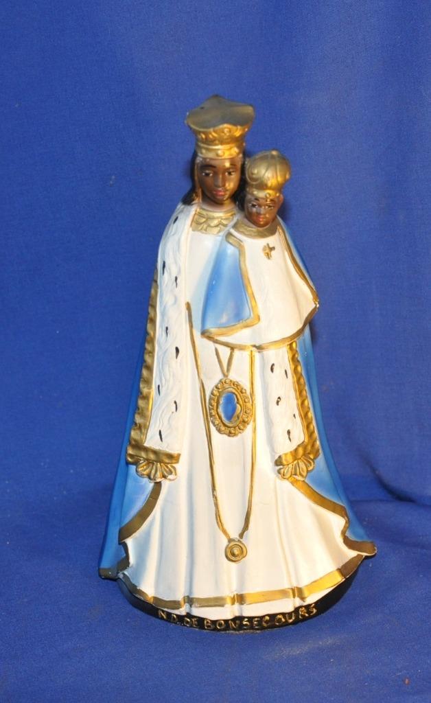 notre dame de Bonsecours en plâtre, Antiquités & Art, Enlèvement ou Envoi