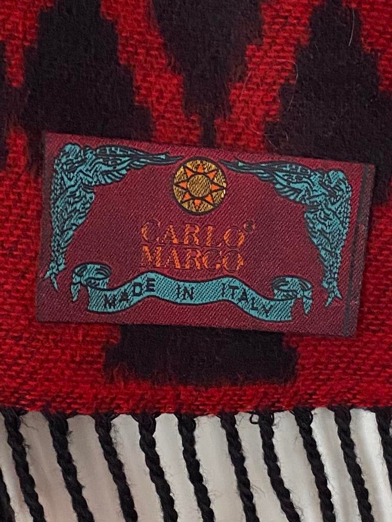 Carlo Margo sjaal gemaakt in Italië, prijs €10, Ophalen of Verzenden, Sjaal